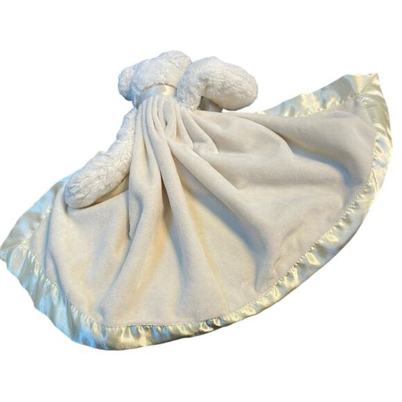 Bearington Baby Lovey Bear Plush Security Blanket Ribbon Nursery Shower Gift 15" - Picture 9 of 11